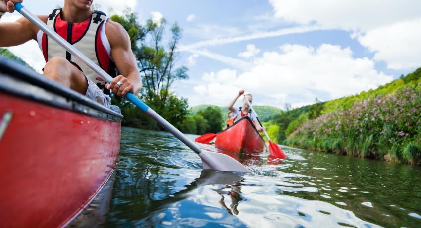 kayaking