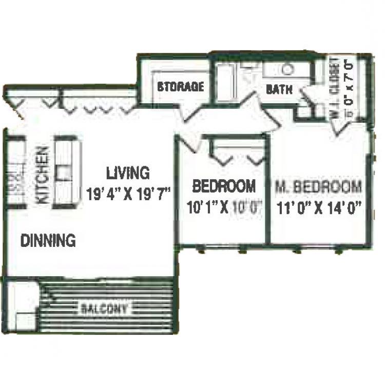 2 Bedroom Apartment 804